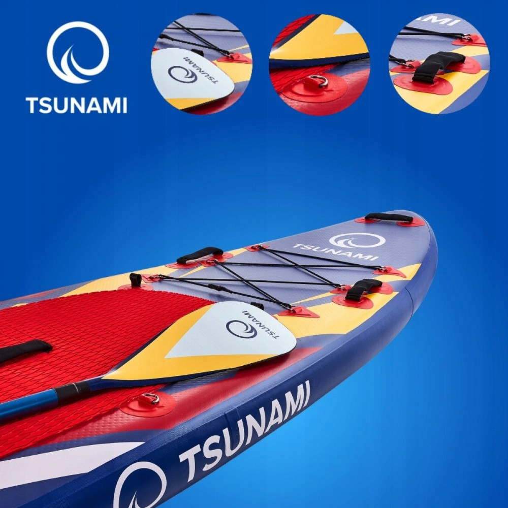 Надувна SUP дошка TSUNAMI 320 см із веслом Bolt T07 (P-5907739314260)