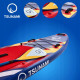 Надувна SUP дошка TSUNAMI 320 см із веслом Bolt T07 (P-5907739314260)