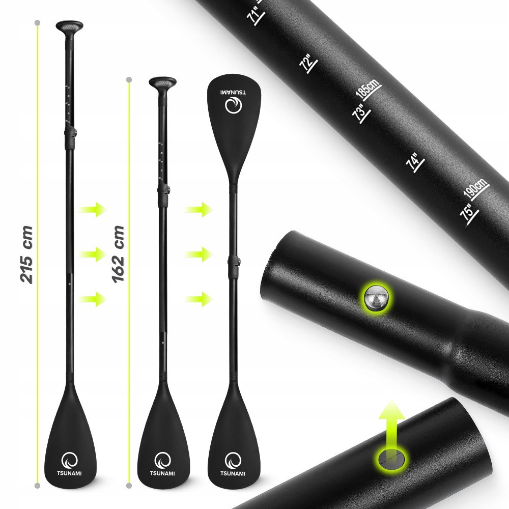 Надувная SUP доска TSUNAMI PRO 350 см с веслом T10 (P-5905973405591)