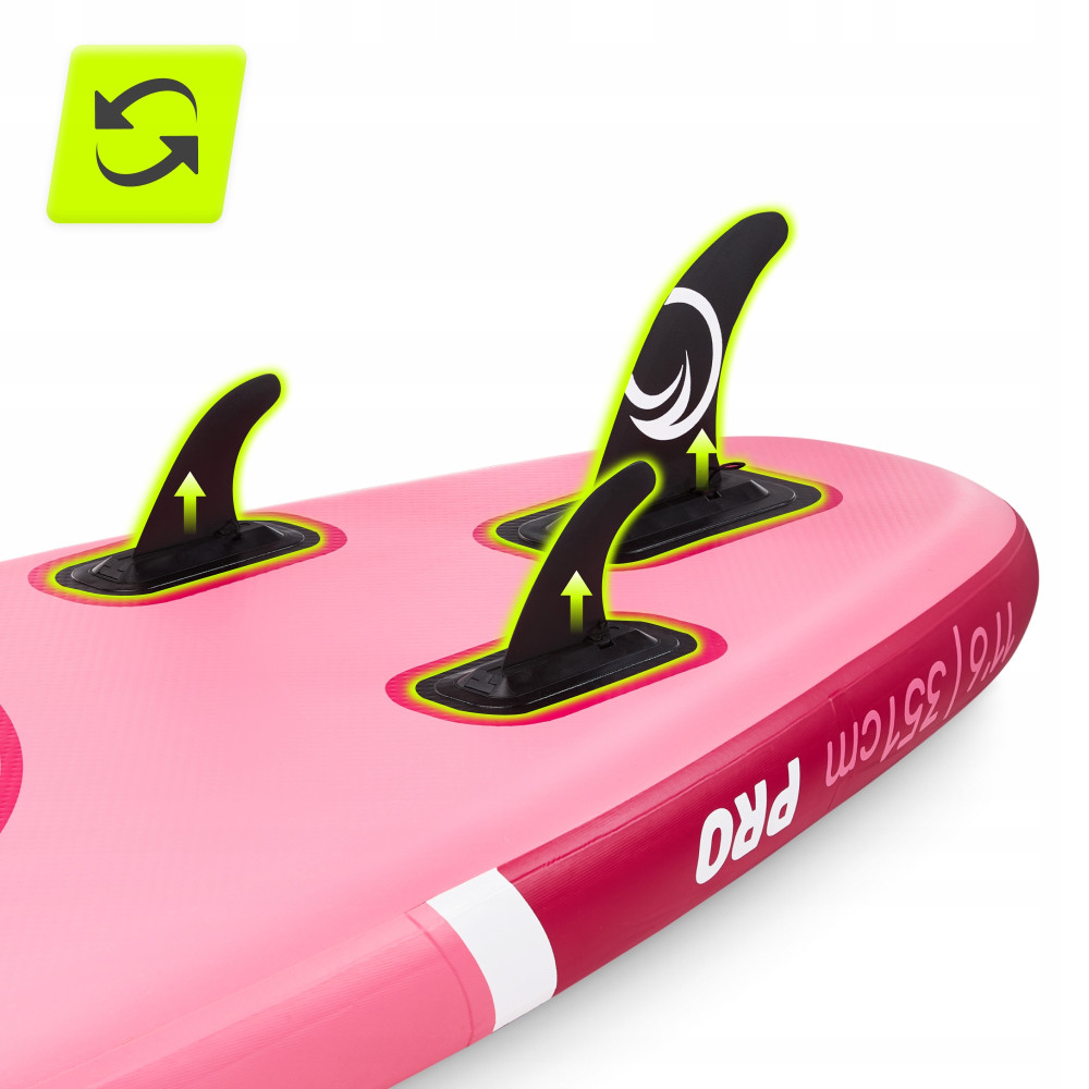 Надувная SUP доска TSUNAMI PRO 350 см с веслом T10 (P-5905973405591)