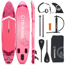 Надувная SUP доска TSUNAMI PRO 350 см с веслом T10 (P-5905973405591)