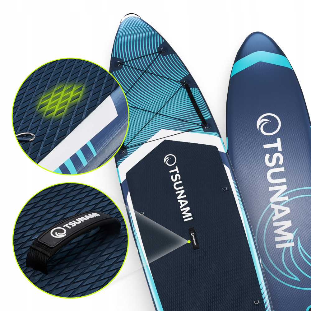 Надувная SUP доска TSUNAMI PRO 350 см с веслом T12 (P-5905973405607)