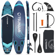 Надувная SUP доска TSUNAMI PRO 350 см с веслом T12 (P-5905973405607)