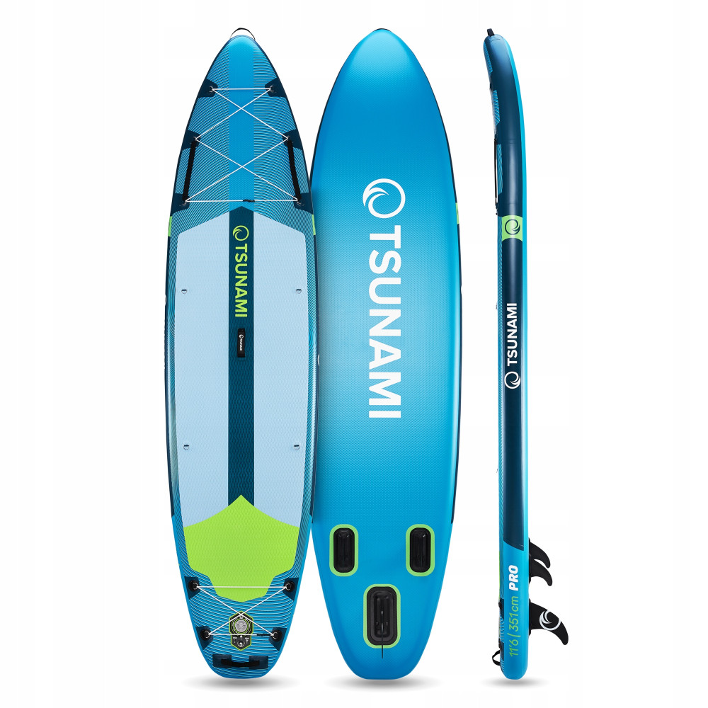 Надувна SUP дошка TSUNAMI PRO 350 см з веслом T15 (P-5905973405638)
