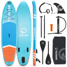 Надувная SUP доска TSUNAMI 320 см с веслом Lagoon T02 (P-5907739314215)