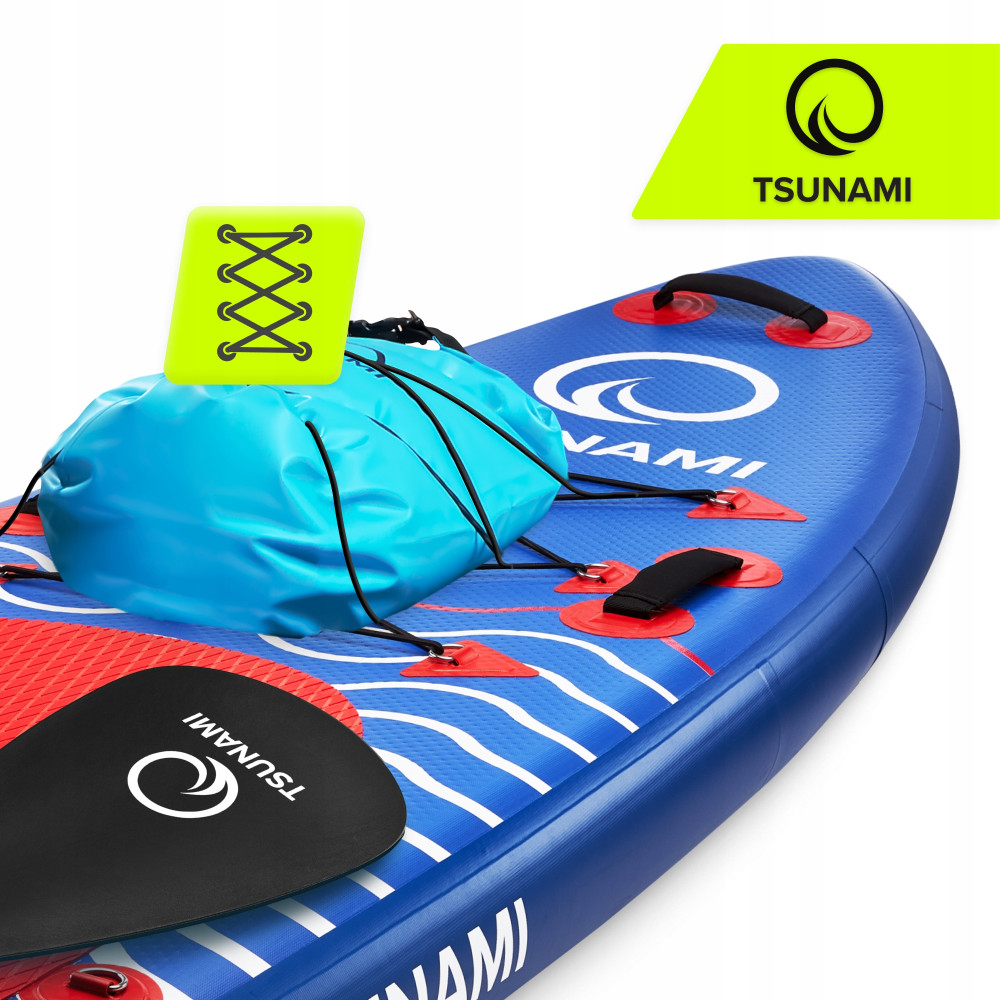 Надувна SUP дошка TSUNAMI 350 см з веслом Wave T04 (P-5907739314239)
