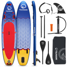 Надувная SUP доска TSUNAMI 350 см с веслом Wave T04 (P-5907739314239)