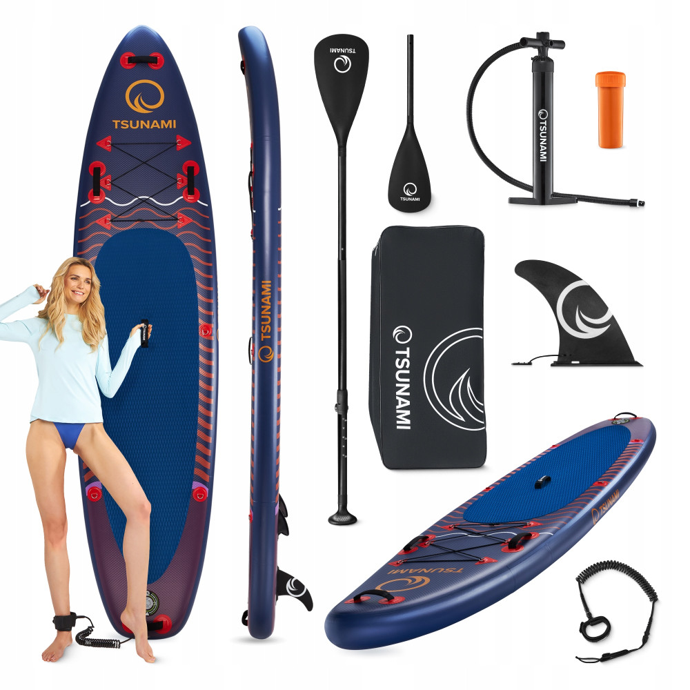 Надувна SUP дошка TSUNAMI 350 см із веслом Wave T05 (P-5907739314246)