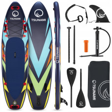 Надувная SUP доска TSUNAMI 320 см с веслом Bolt T08 (P-5907739314277)