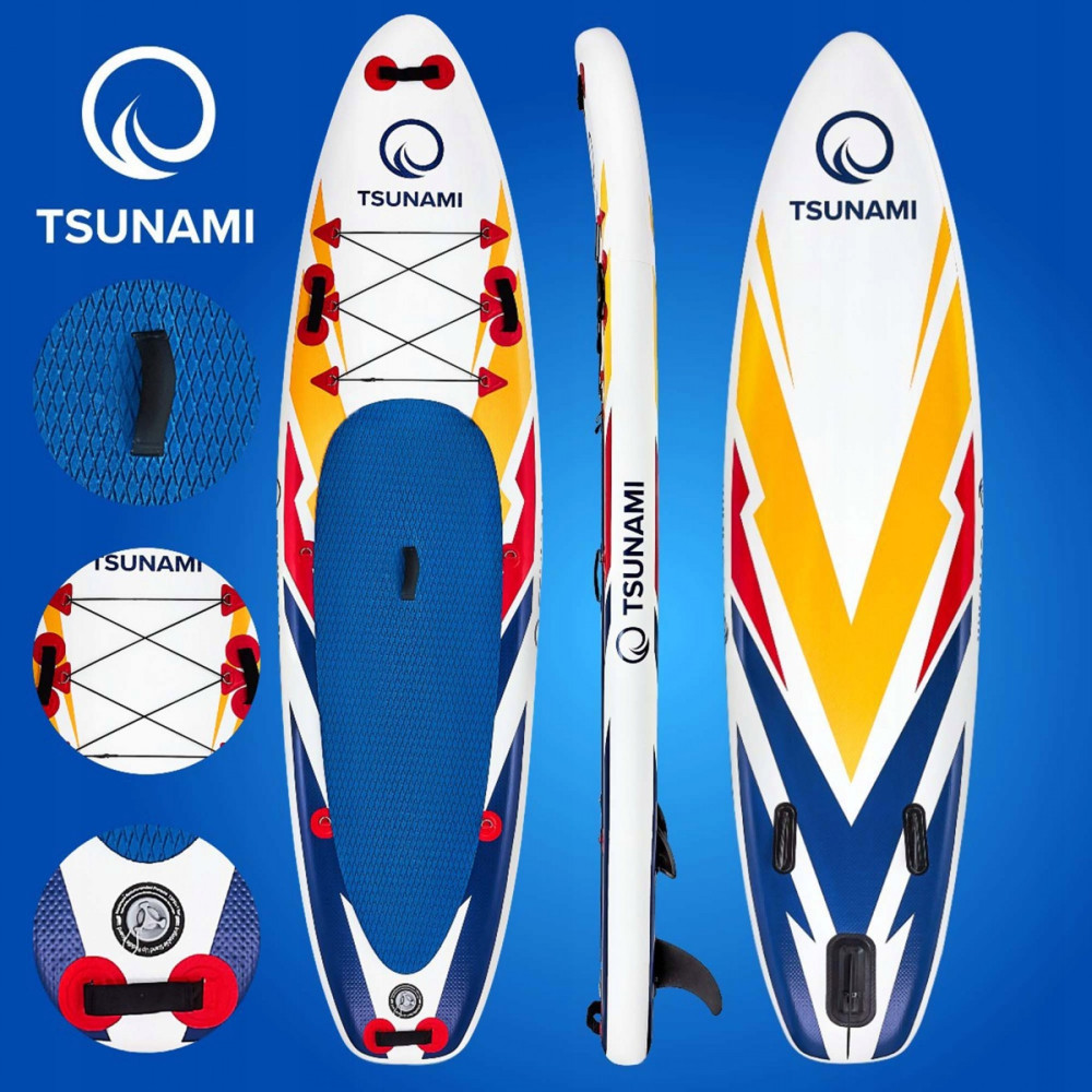 Надувна SUP дошка TSUNAMI 320 см із веслом Bolt T06 (P-5907739314253)