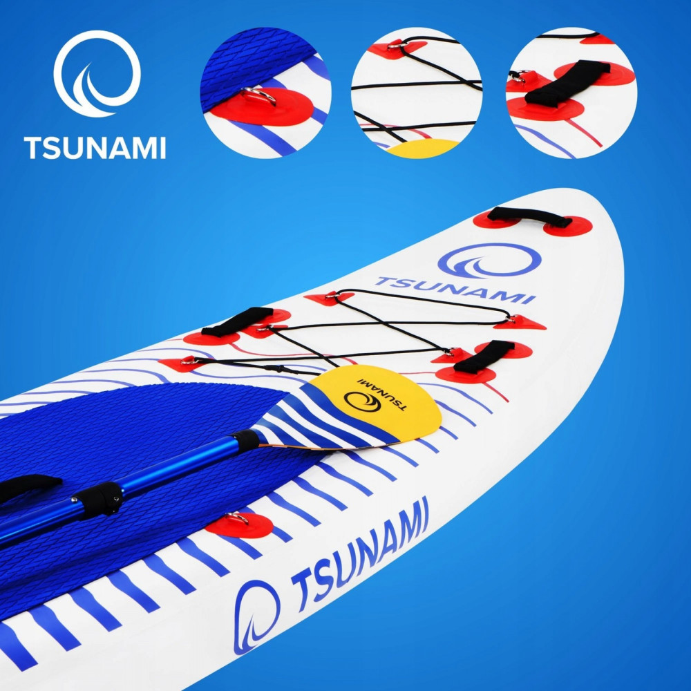 Надувна SUP дошка TSUNAMI 350 см із веслом Wave T09 (P-5907739316417)