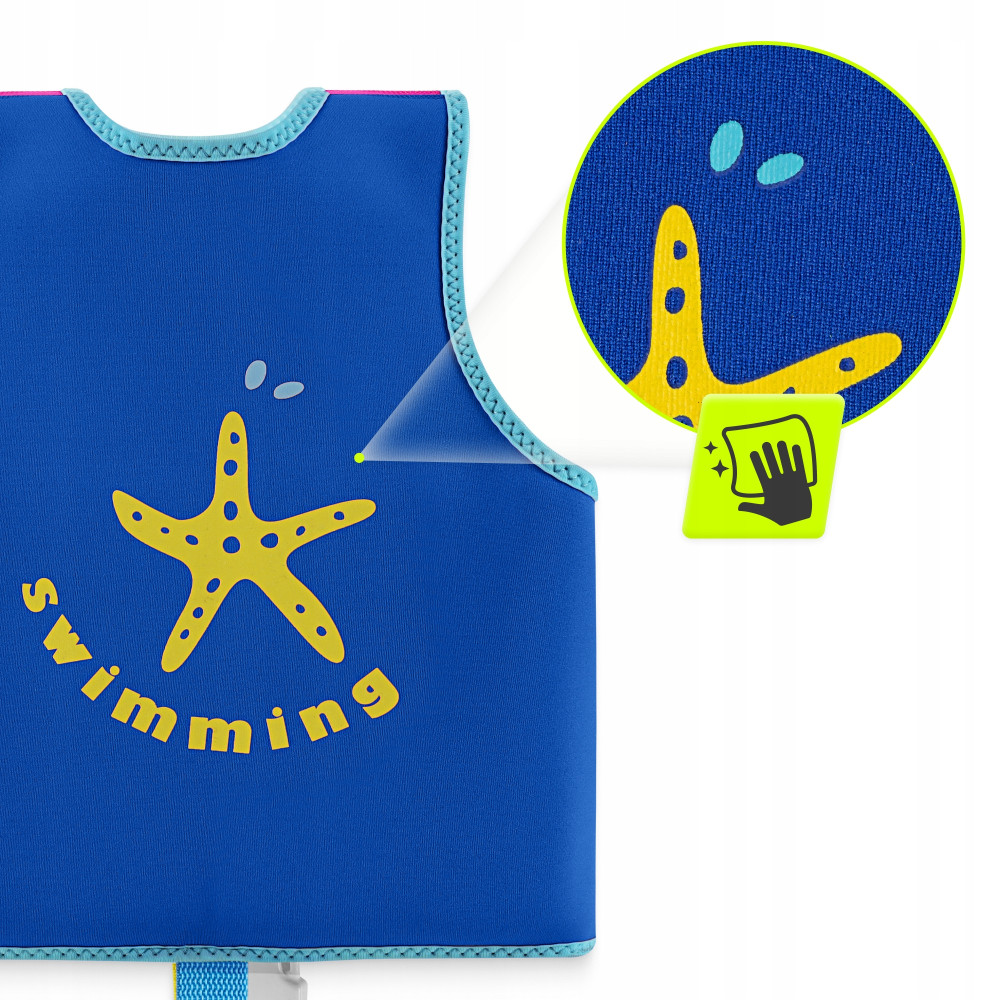 Жилет для плавания TSUNAMI детский 2-3 лет Blue (P-5905973406758)