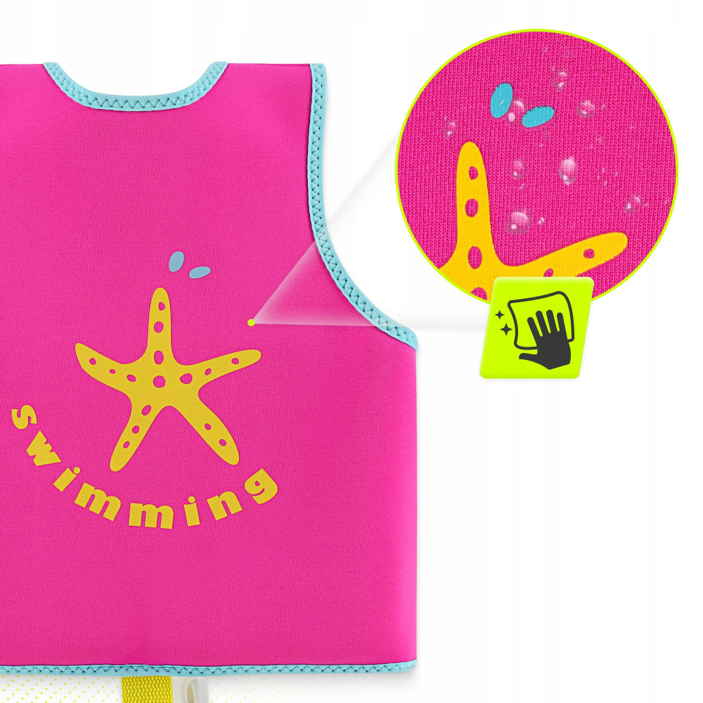 Жилет для плавания TSUNAMI детский 3-6 лет Pink (P-5905973406765)