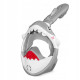Маска для снорклинга TSUNAMI Shark полнолицевая, детская Grey (P-5905973405447)