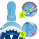 Маска для снорклинга TSUNAMI Shark полнолицевая, детская Sky Blue (P-5907739318237)