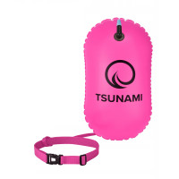 Буй для плавания TSUNAMI Basic надувной Pink (P-5907739314079)