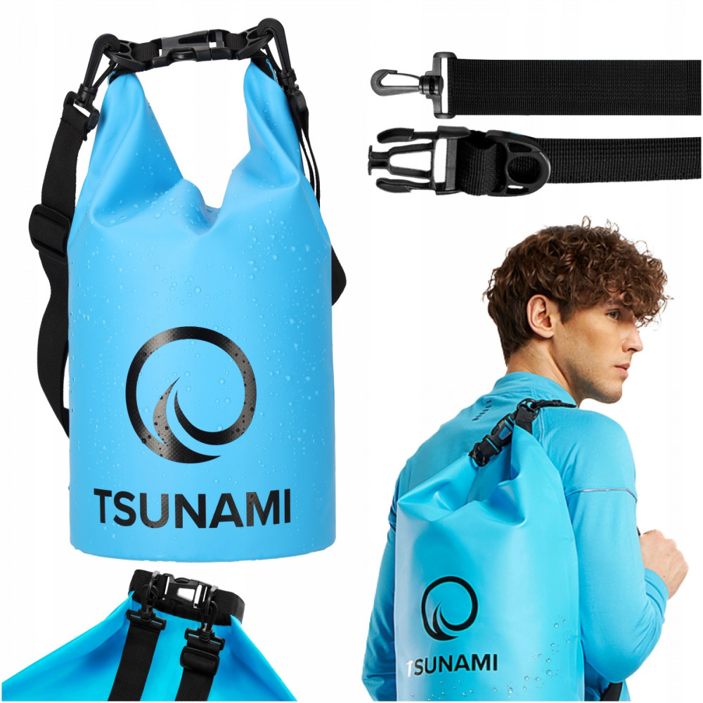 Гермомішок TSUNAMI Dry Pack 5 л водозахисний TS010 (P-5905973400060)