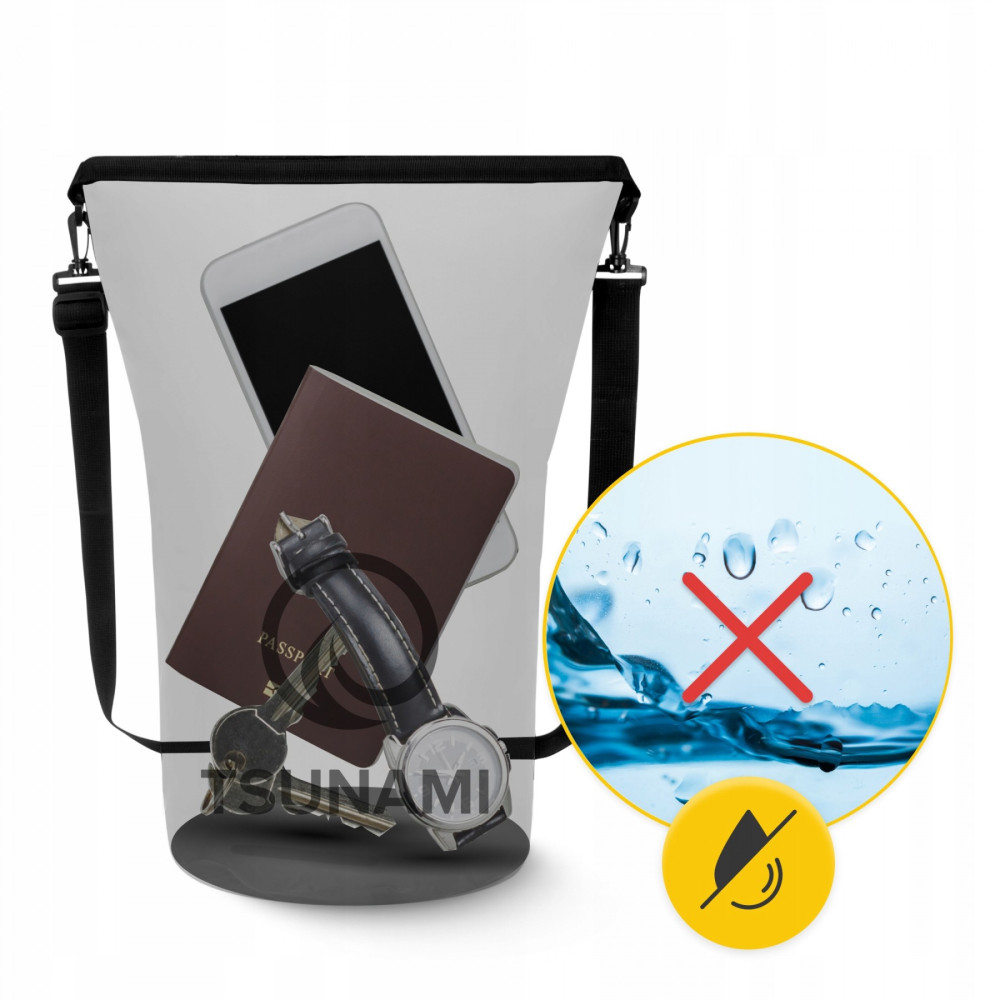 Гермомішок TSUNAMI Dry Pack 5 л водозахисний TS011 (P-5905973400053)
