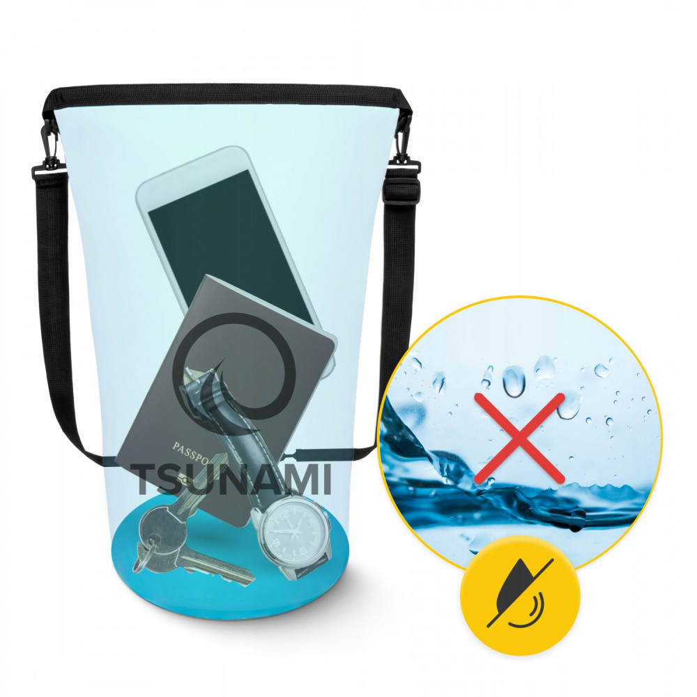 Гермомішок TSUNAMI Dry Pack 10 л водозахисний TS012 (P-5905973400046)