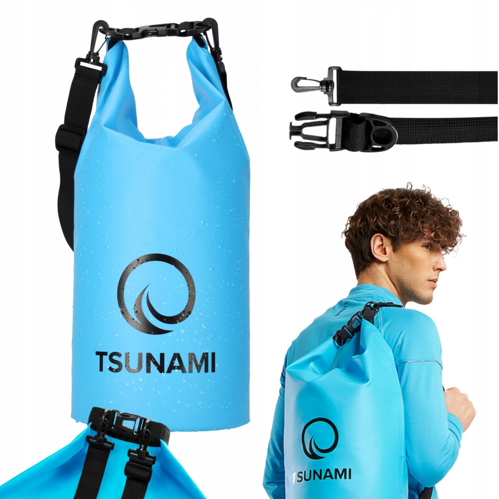 Гермомішок TSUNAMI Dry Pack 10 л водозахисний TS012 (P-5905973400046)