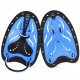Лопатки для плавания в бассейне TSUNAMI Swimming Paddles 2 шт Black/Blue (P-5905973405355)
