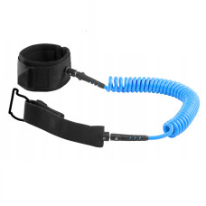 Лиш страховочный для доски TSUNAMI SUP-Leash Black/Blue (P-5907739316486)