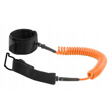 Лиш страховочный для доски TSUNAMI SUP-Leash Black/Orange (P-5907739316493)