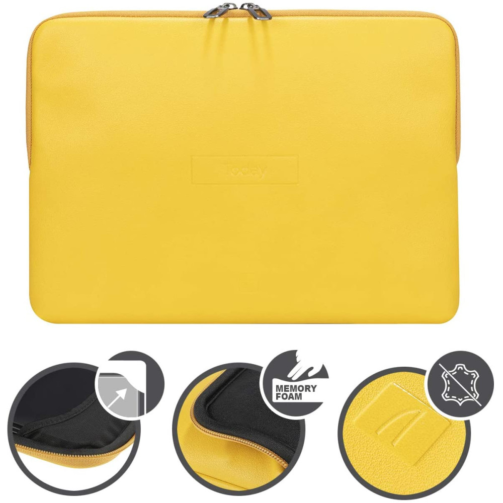 Чехол Tucano Today Sleeve 15"/16" жовтий