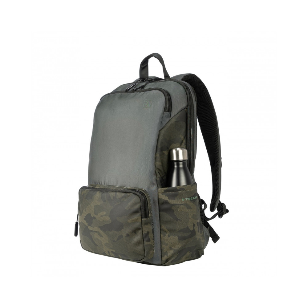 Рюкзак Tucano Camouflage 15.6" зелений