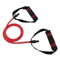 Трубчатый эспандер для фитнеса с ручками U-POWEX Latex resistance tube 30LB Red 13.5 кг (UP_1001_30LB_Red)