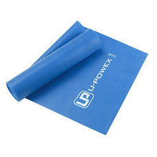Лента-эспандер для фитнеса и реабилитации U-POWEX Fitness band 0.4мм. (6.8 кг) Blue (UP_1007_Blue)