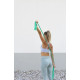 Лента для фитнеса и реабилитации U-POWEX Fitness band 0.5мм. (9.1 кг) Green (UP_1007_Green)