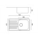 Кухонна мийка ULA 7204 Decor (ULA7204DEC08)