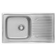 Кухонна мийка ULA 7204 Satin (ULA7204SAT08)