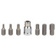 Набір біт Ultra HEX 1/2" 7шт S2 (пласт кейс) 4013202