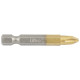 Набір біт Ultra PH2×50мм ¼" 10шт S2 TIN (блістер) 4014212
