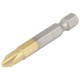 Набір біт Ultra PH2×50мм ¼" 10шт S2 TIN (блістер) 4014212