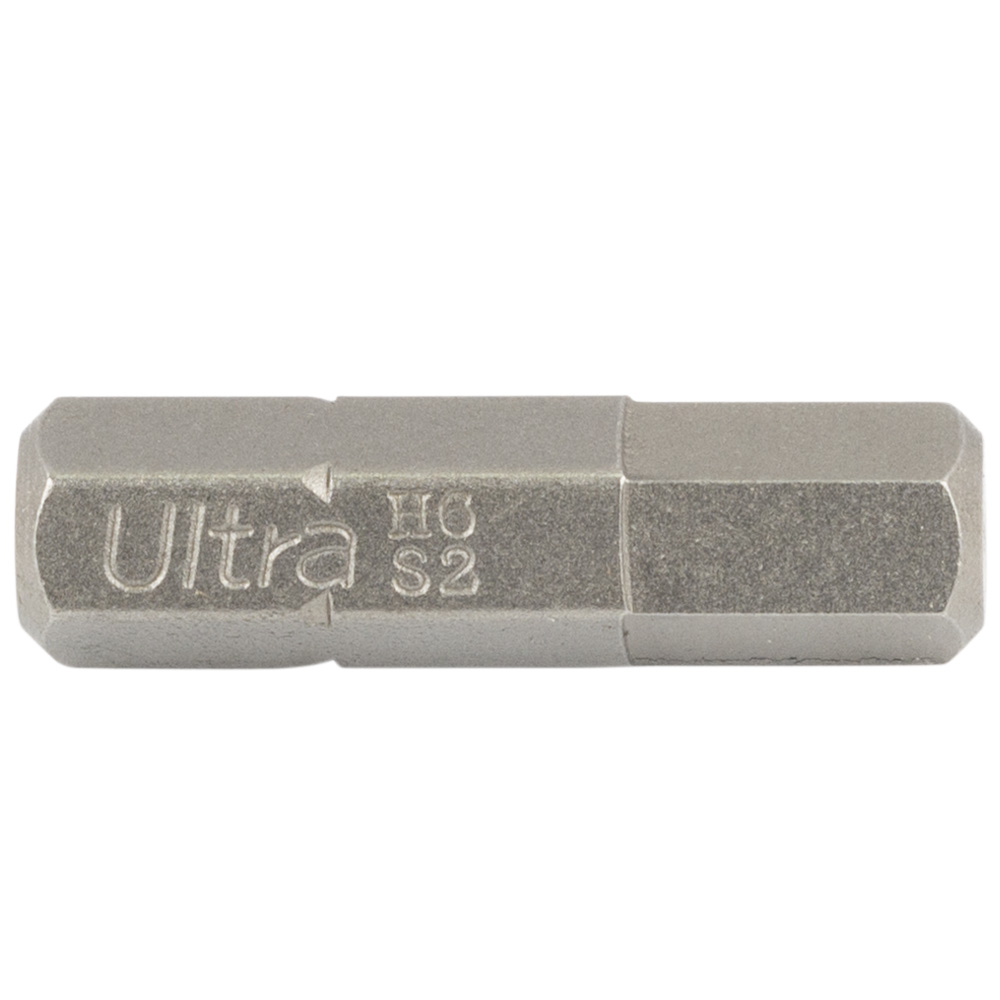 Набір біт Ultra HEX 6×25мм ¼" 10шт S2 (блістер) 4015012