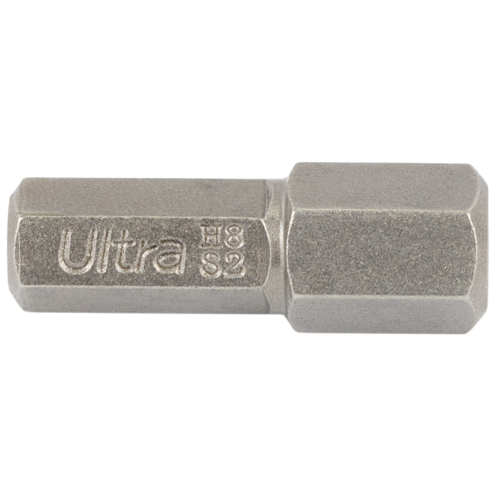 Набір біт Ultra HEX 8×25мм ¼" 8шт S2 (блістер) 4015032