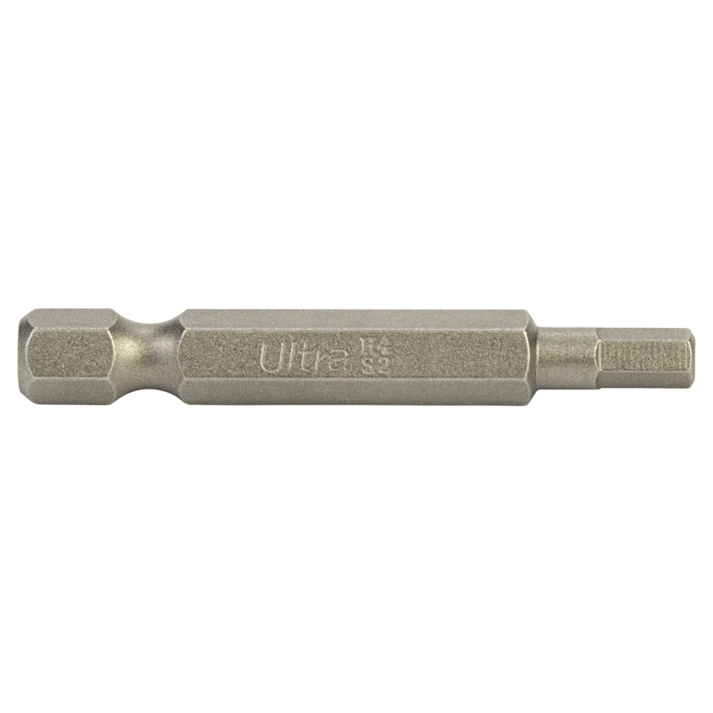 Набір біт Ultra HEX 4×50мм ¼" 10шт S2 (блістер) 4015082