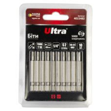 Набір біт Ultra TORX 10×50мм ¼" 10шт S2 (блістер) 4015482