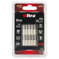 Набір біт Ultra TORX-proof 10×25мм ¼" 10шт S2 (блистер) 4015752