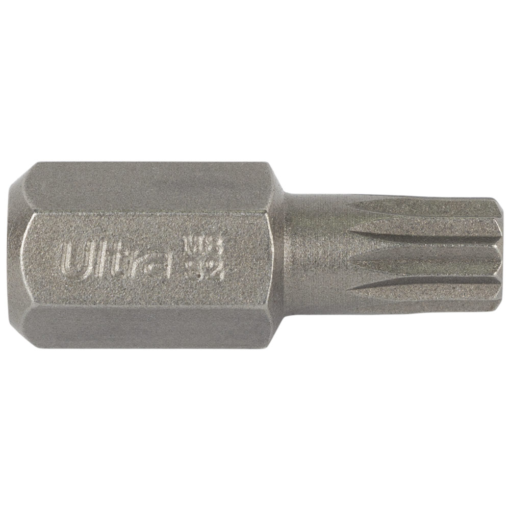 Набір біт Ultra Spline M8×30мм 10мм 10шт S2 (блістер) 4015882