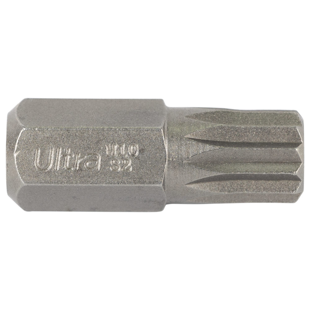 Набір біт Ultra Spline M10×30мм 10мм 10шт S2 (блістер) 4015902