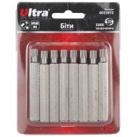 Набір біт Ultra Spline M8×75мм 10мм 8шт S2 (блістер) 4015972