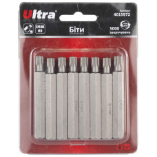 Набір біт Ultra Spline M8×75мм 10мм 8шт S2 (блістер) 4015972