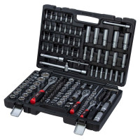 Набор торцевых насадок и бит Ultra 1/4", 3/8", 1/2" 172 шт CrV Taiwan (6003232)