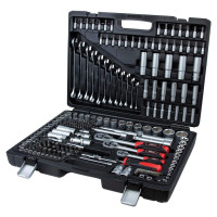 Набор торцевых насадок и бит Ultra 1/4", 3/8", 1/2" 216 шт CrV Taiwan (6003262)