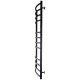 Рушникосушарка UNIO LDE W 1200-500-12 BLK Драбинка Дуга Еліт чорна (21553)