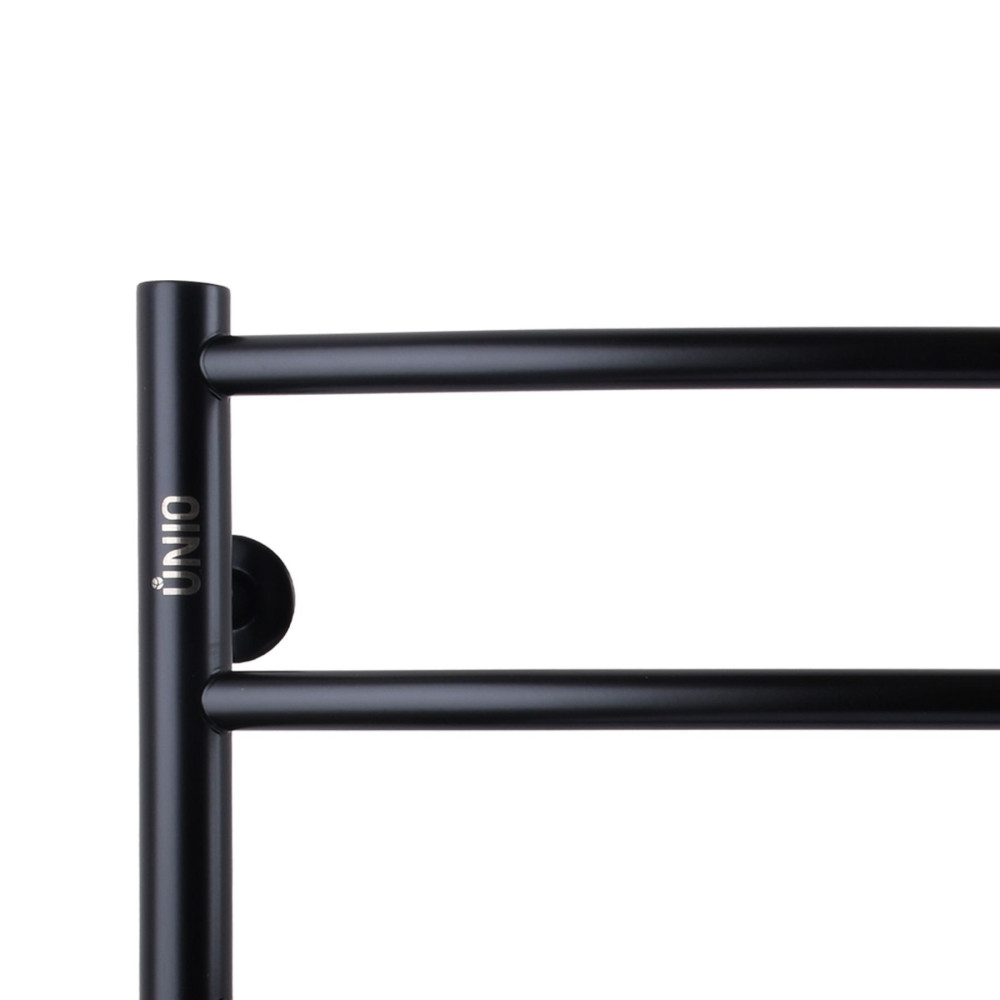 Полотенцесушитель UNIO LD W 500-500-5 BLK Лестница Дуга черная (21613)